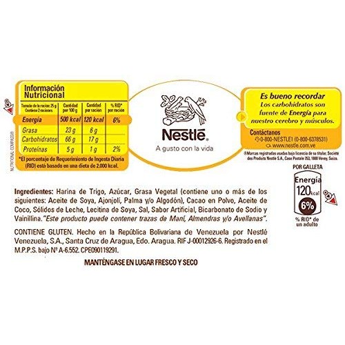 Nestle Susy Maxi Galleta Rellena De Chocolate Susy Cookies Wafer