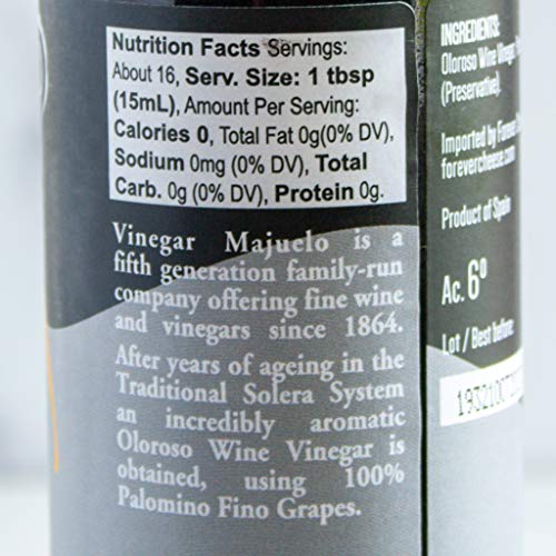 Oloroso Sherry Vinegar By El Majuelo 250 Ml