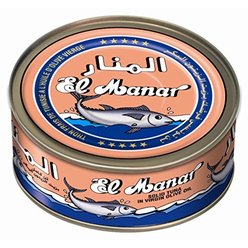 El Manar Tuna In Olive Oil 1 Kg ; Box Of 2