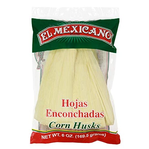 El Mexican Corn Husks 6Oz Hojas Para Tamal Single