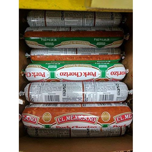 El Mexicano Pork Chorizo Sausage 9 Oz 6 Pack