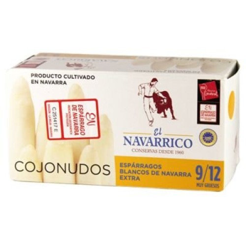 White Asparagus Spears By El Navarrico - Very Thick Grade, 9-12
