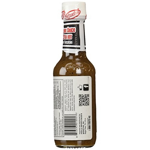 El Yucateco Xxxtra Hot Kutbil-Ik Mayan Style Habanero Hot Sauce