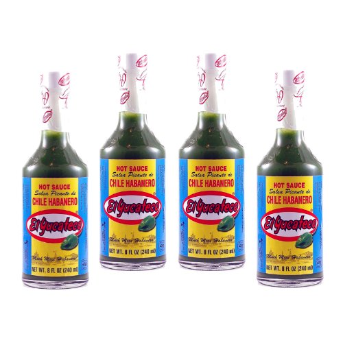 El Yucateco Green Habanero Hot Sauce 8 Oz. 4-Pack By El Yucateco