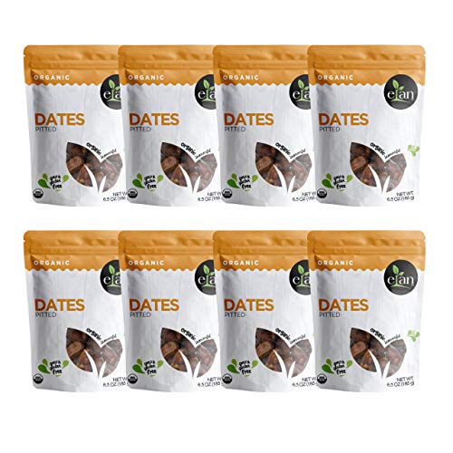 Elan Organic Pitted Dates 8 Pack, 52 Oz