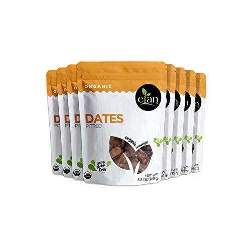 Elan Organic Pitted Dates 8 Pack, 52 Oz