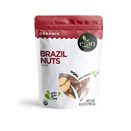 Elan Organic Raw Brazil Nuts 8 Pack, 52 Oz