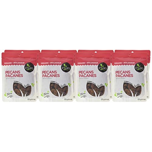 ELAN Organic Raw Pecans 8 Pack, 35.2 Oz, Non-GMO, Vegan, Gluten-...