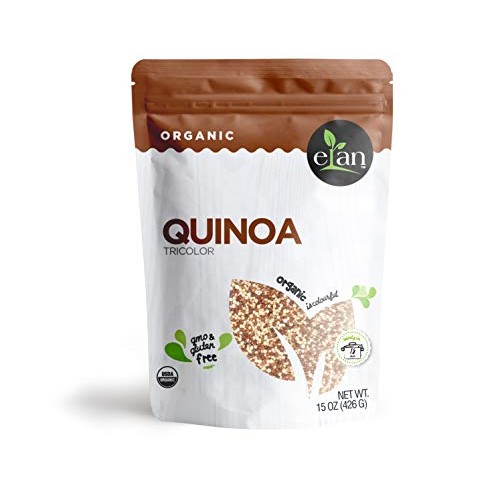 Elan Organic Tricolor Quinoa 8 Pack, 120 Oz