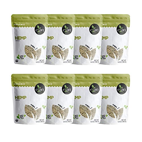Elan Organic Whole Sesame Seeds 8 Pack, 70.4 Oz