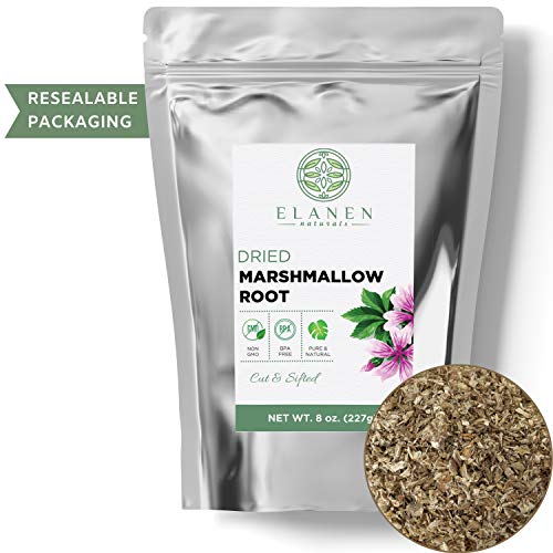 Marshmallow Root Herb 8 Oz. 227G, Contains Organic Non-Gmo Mar