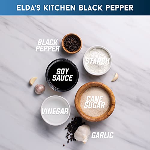 Elda’S Kitchen - Black Pepper, Honey Ginger Soy, Ginger Teriyaki