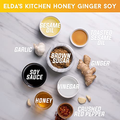 Elda’S Kitchen - Black Pepper, Honey Ginger Soy, Ginger Teriyaki