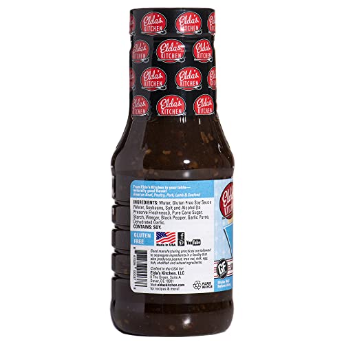 Elda’S Kitchen - Black Pepper, Honey Ginger Soy, Ginger Teriyaki