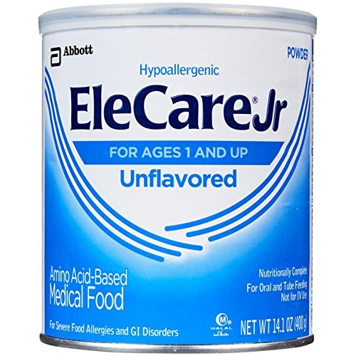 Elecare Jr Toddler Formula-Unflavored-Powder-14.1 Ounces-6 Pack