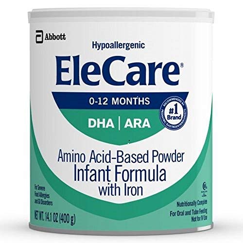 Elecare Infant Dha Baby Formula-Powder-14.1 Ounces-6 Pack