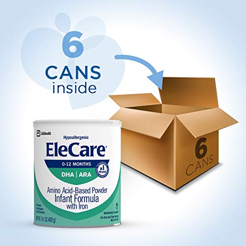 Elecare Hypoallergenic Formula, Complete Nutrition For Severe Fo