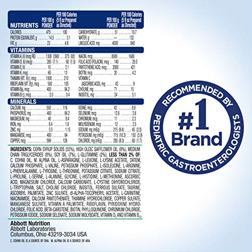 Elecare Hypoallergenic Formula, Complete Nutrition For Severe Fo