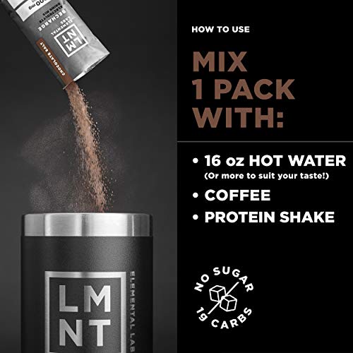 Lmnt Electrolyte Drink Mix | Hydration Powder | Keto &Amp; Paleo | N