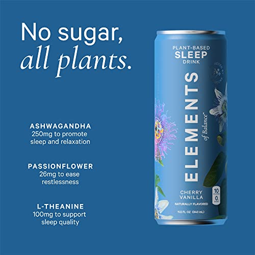 Sleep Adaptogen Drinks by Elements of Balance | Naturally-Flavor...