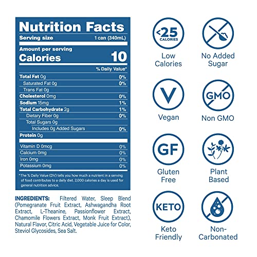 Sleep Adaptogen Drinks by Elements of Balance | Naturally-Flavor...