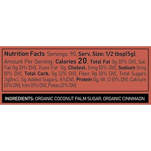 Elements Truffles Cinnamon Coconut Palm Sugar - Organic Coconut