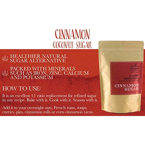 Elements Truffles Cinnamon Coconut Palm Sugar - Organic Coconut