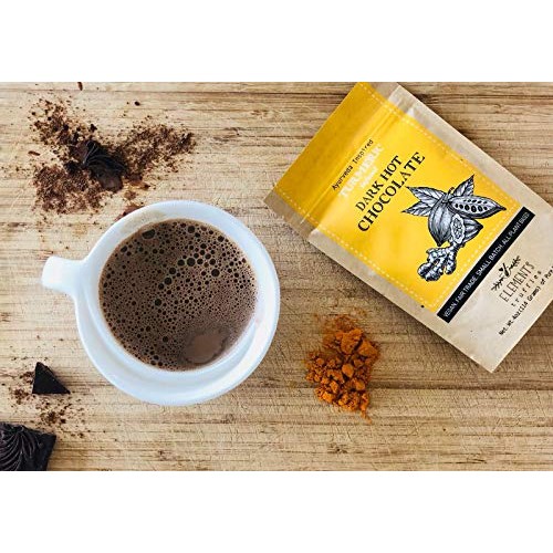 Elements Truffles Turmeric Dark Hot Chocolate -Heavy Metal Teste...