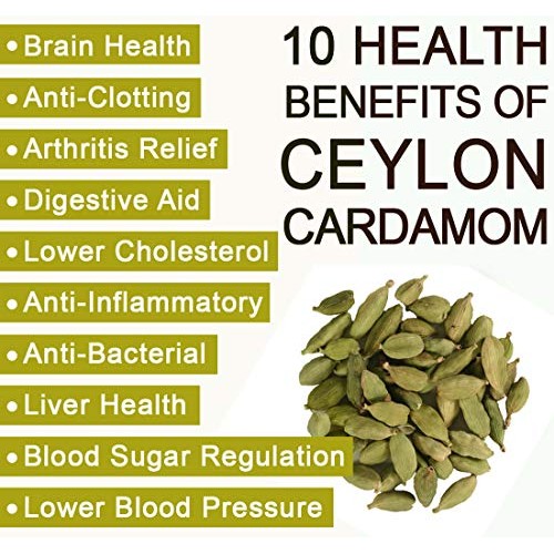 Fresh Ceylon Green Cardamom Pods | Pure Aromatic &Amp; Large Pods |
