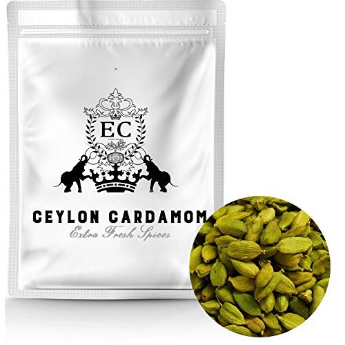 Fresh Ceylon Green Cardamom Pods | Pure Aromatic &Amp; Large Pods |