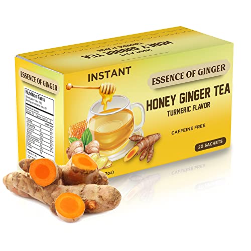 Essence Of Ginger Natural Honey Ginger Turmeric Tea - 20 Packets...
