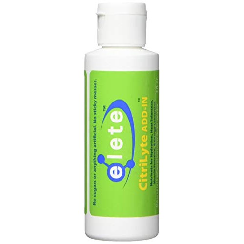 Elete Citrilyte Electrolyte Bottle, 4-Ounce