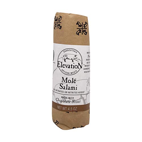 Elevation Artisan Meats, Salami Mole Chocolate Stout, 4.5 Ounce