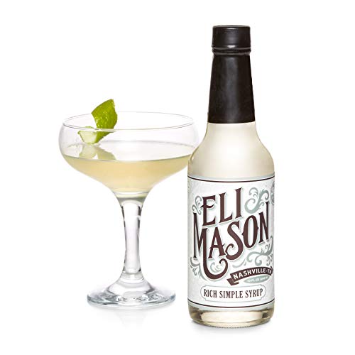 Eli Mason Rich Simple Syrup - All-Natural Cocktail Mixer &Amp; Bever