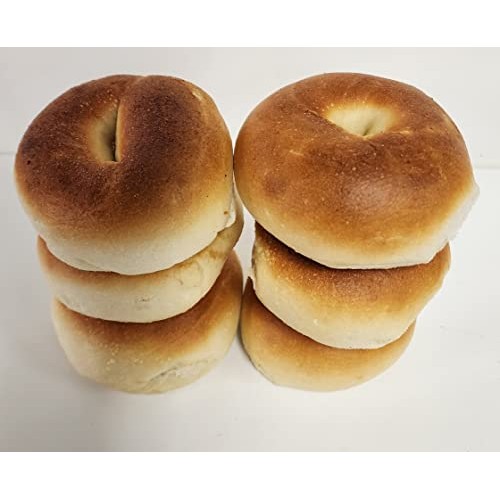 Elies Mini Plain Bagels - 6 packs of 6 bagels per pack - 36 tot...