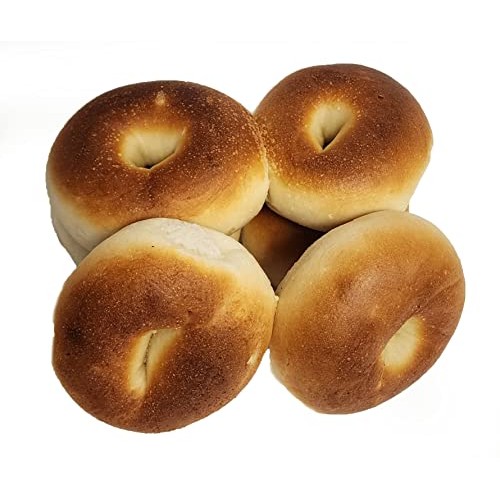 Elies Mini Plain Bagels - 6 packs of 6 bagels per pack - 36 tot...