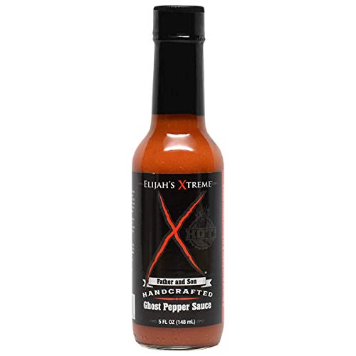 Elijah’S Xtreme Ghost Pepper Hot Sauce, Ultimate Gourmet Hot Pep