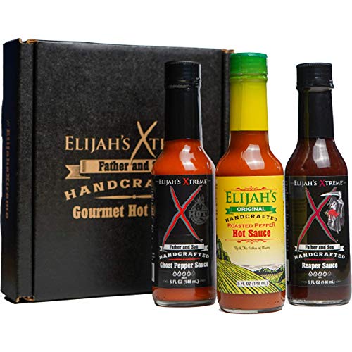 Elijahs Xtreme Gourmet Hot Sauce Variety Pack, Hot Sauce Set In