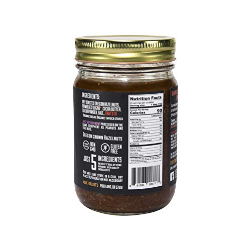 Eliots Nut Butters Spread, Oregon Hazelnut Chocolate, Non-Gmo,