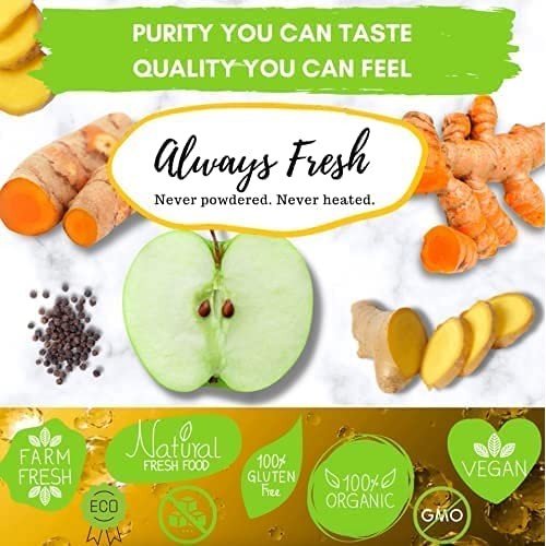 Elixir Shots Vitality 12 Pack Immunity Wellness Shot with 100%...