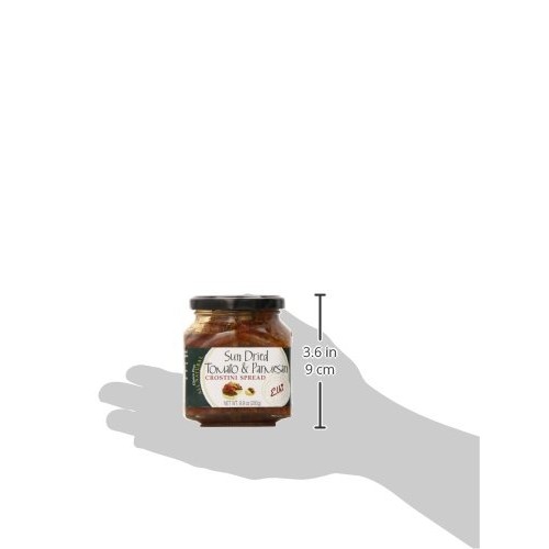 Elkis Gourmet Sundried Tomato and Parmesan Crostini Spread, 9.9...