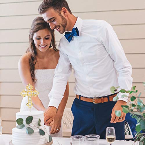 Ella Celebration Cross Cake Topper, Religious Wedding, Baptism,