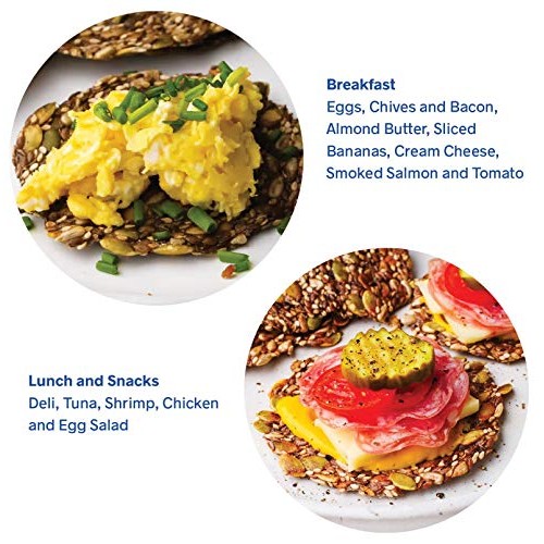 Ella’S Flats All Seed Savory Crisps – Original Sesame Netwt 6O