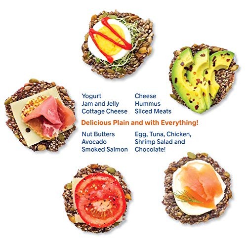 Ella’S Flats All Seed Savory Crisps – Original Sesame Netwt 6O