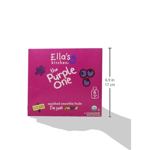 Ellas Kitchen Organic 6+ Months Baby Food, Smoothie Fruit Puree