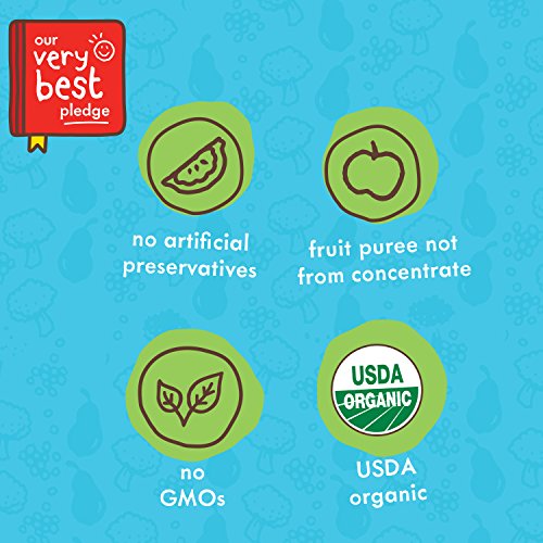 Ellas Kitchen Organic 6+ Months Baby Food, Smoothie Fruit Puree