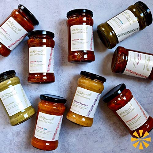 Elli & Manos Greek Flavor Bursts - Tomato & Garlic - 280gr/9.88o...