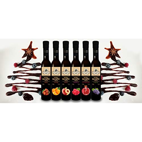 Ellora Farms, Fresh Peach Infused Balsamic Vinegar, All Natural,