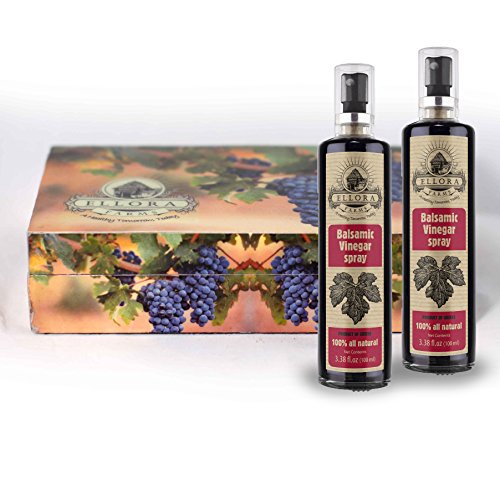 Ellora Farms, Balsamic Vinegar In Glass Spray Bottle, Hand-Craft