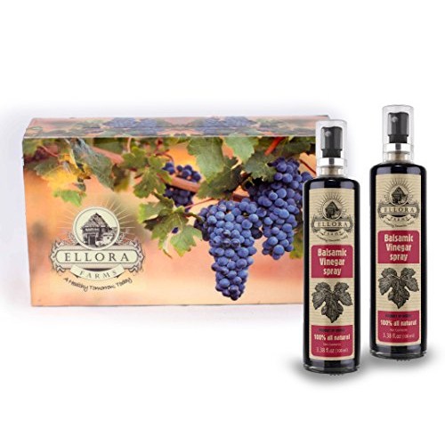 Ellora Farms, Balsamic Vinegar In Glass Spray Bottle, Hand-Craft